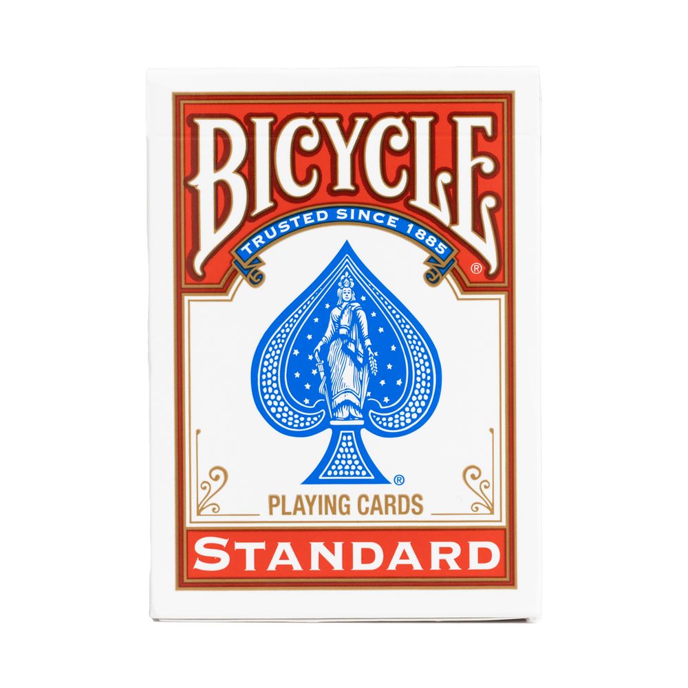 Bicycle Standard Index 808 Playing Cards Red or Blue uscartamundi