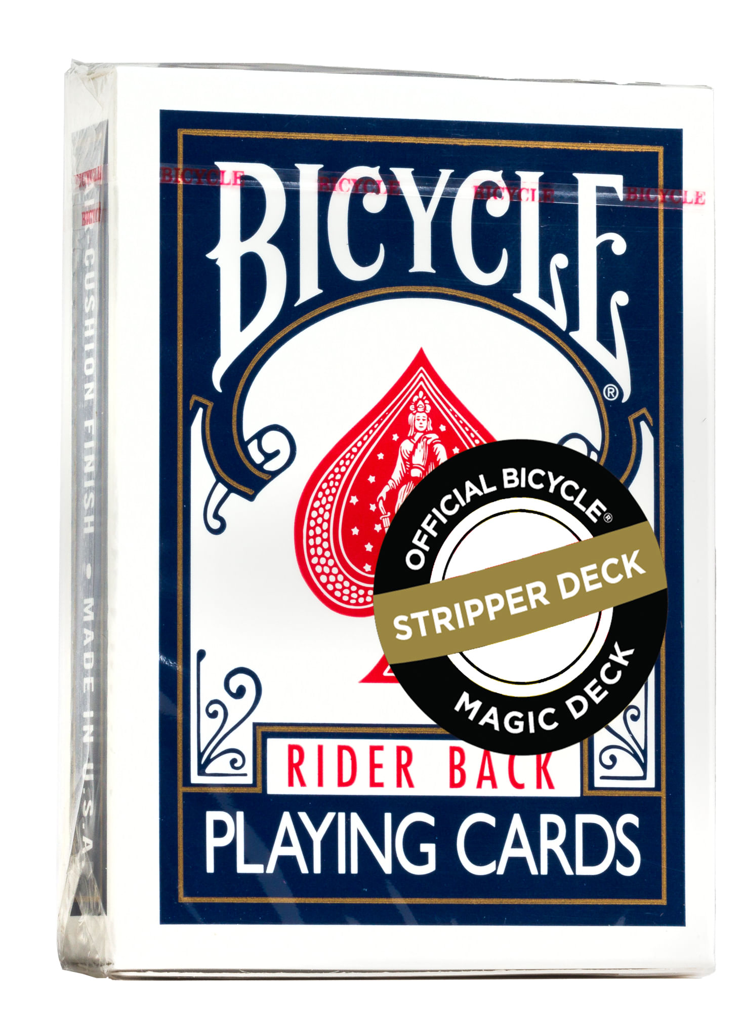 Bicycle Playing Cards Magic Stripper Deck Blue