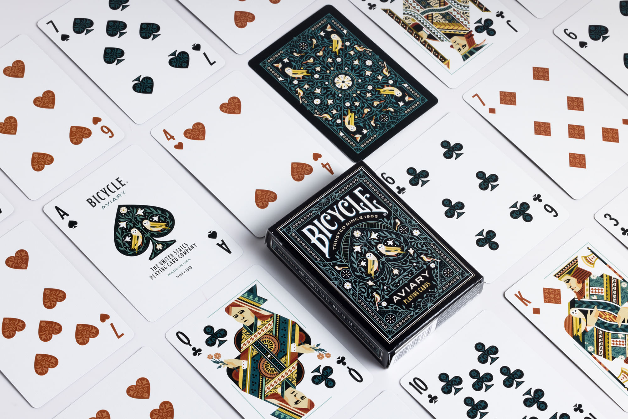 Bicycle Aviary Playing Cards