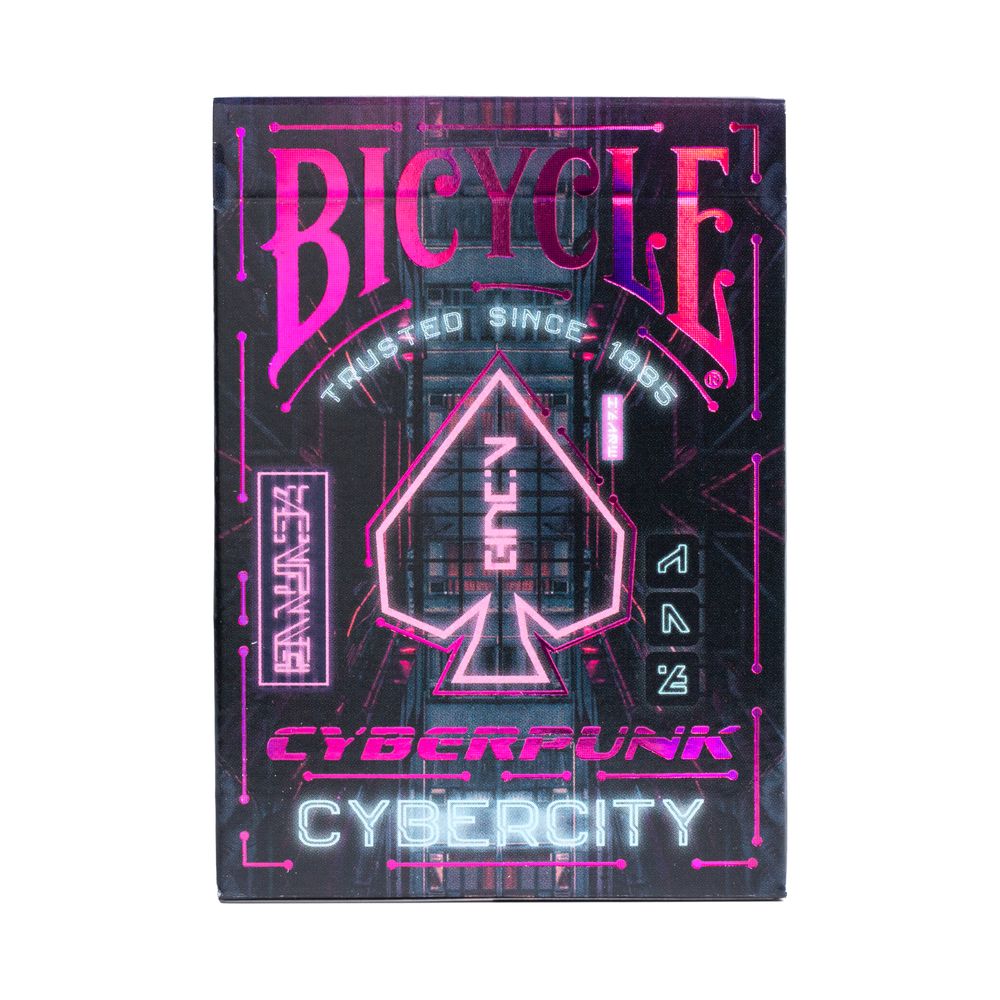 Bicycle Cyberpunk Cybercity Playing Cards - Uscartamundi