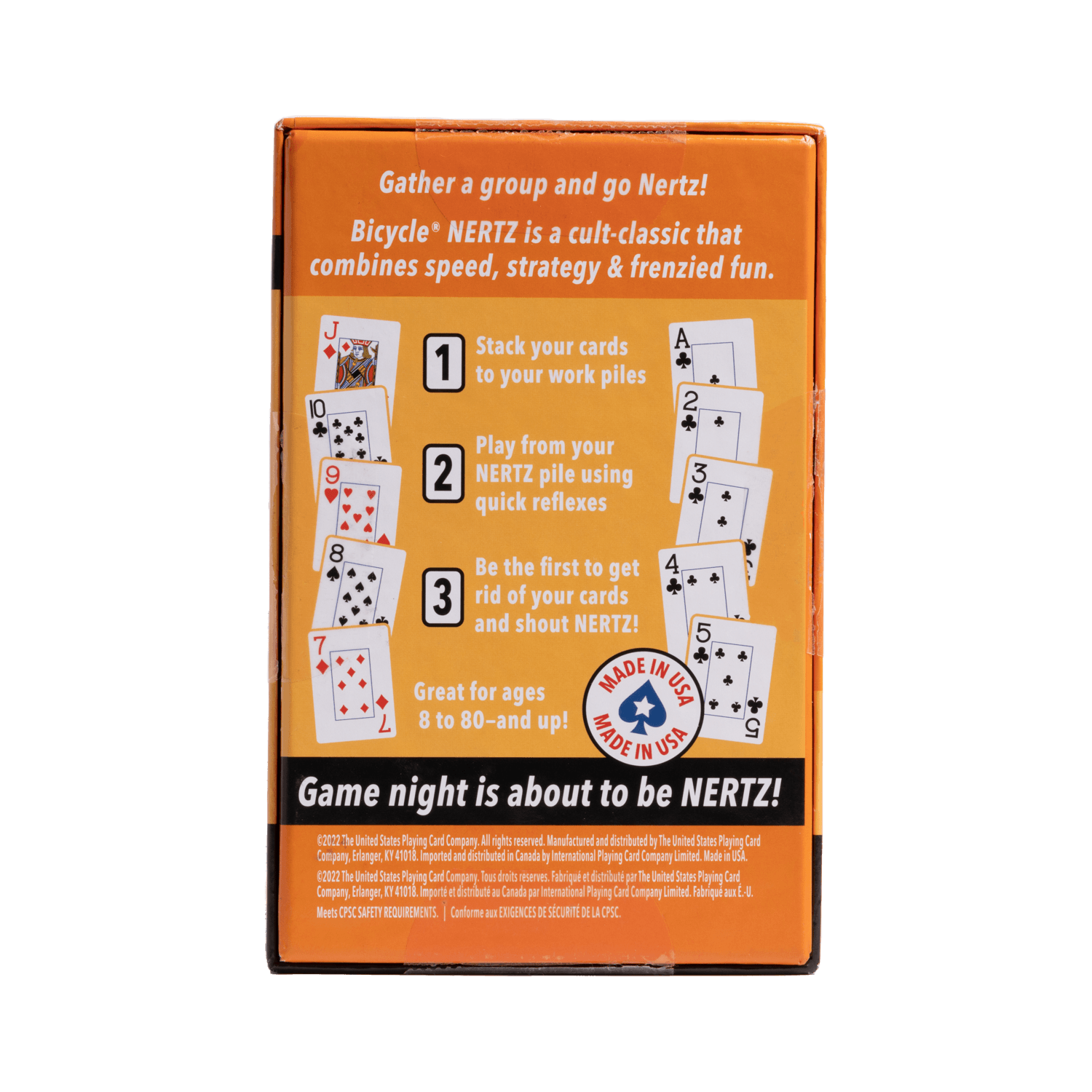 Bicycle Nertz Game Pack for up to 8 Players