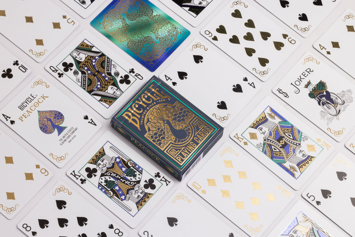 Bicycle Peacock Playing Cards