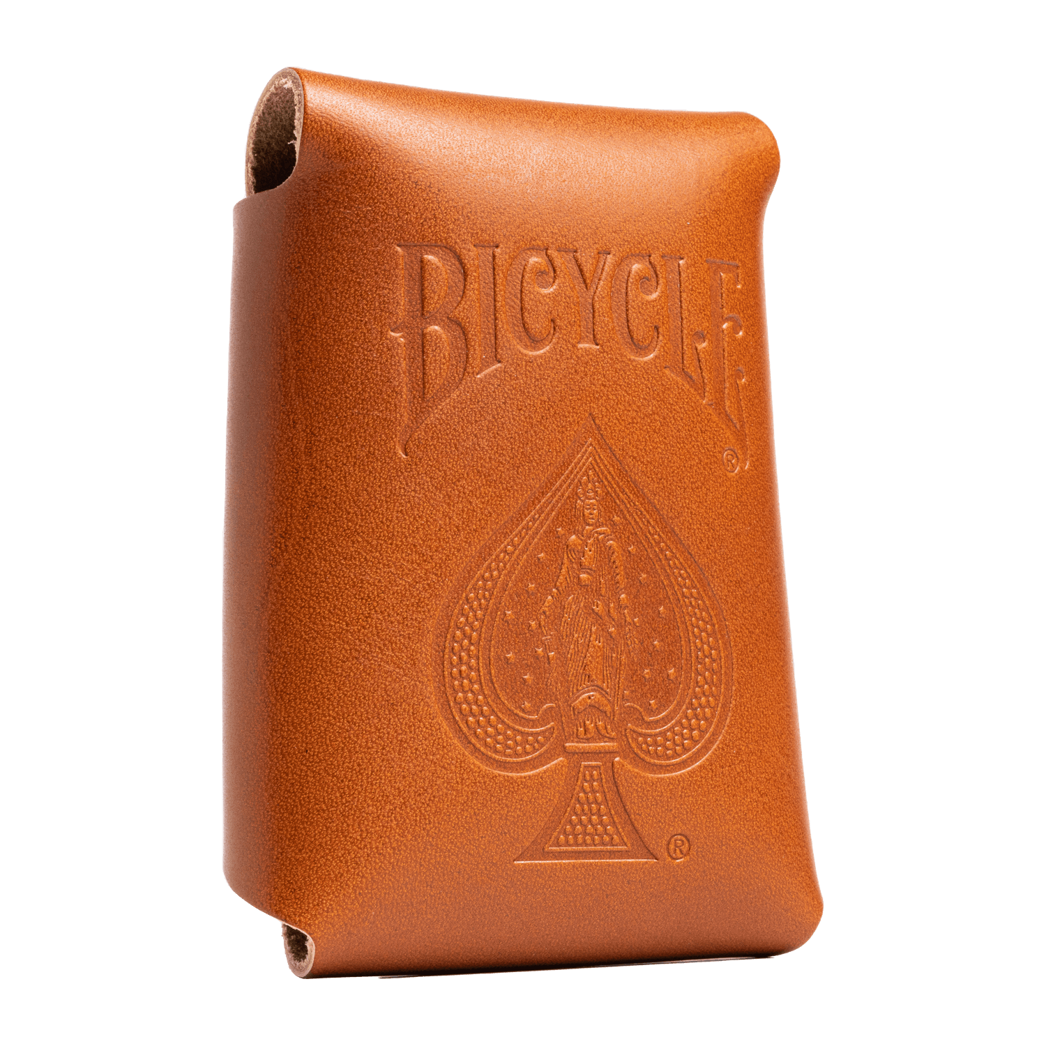 Bicycle Leather Card Case